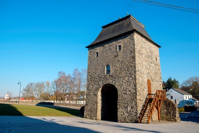Porte de Trèves, tour médiévale de Bastogne