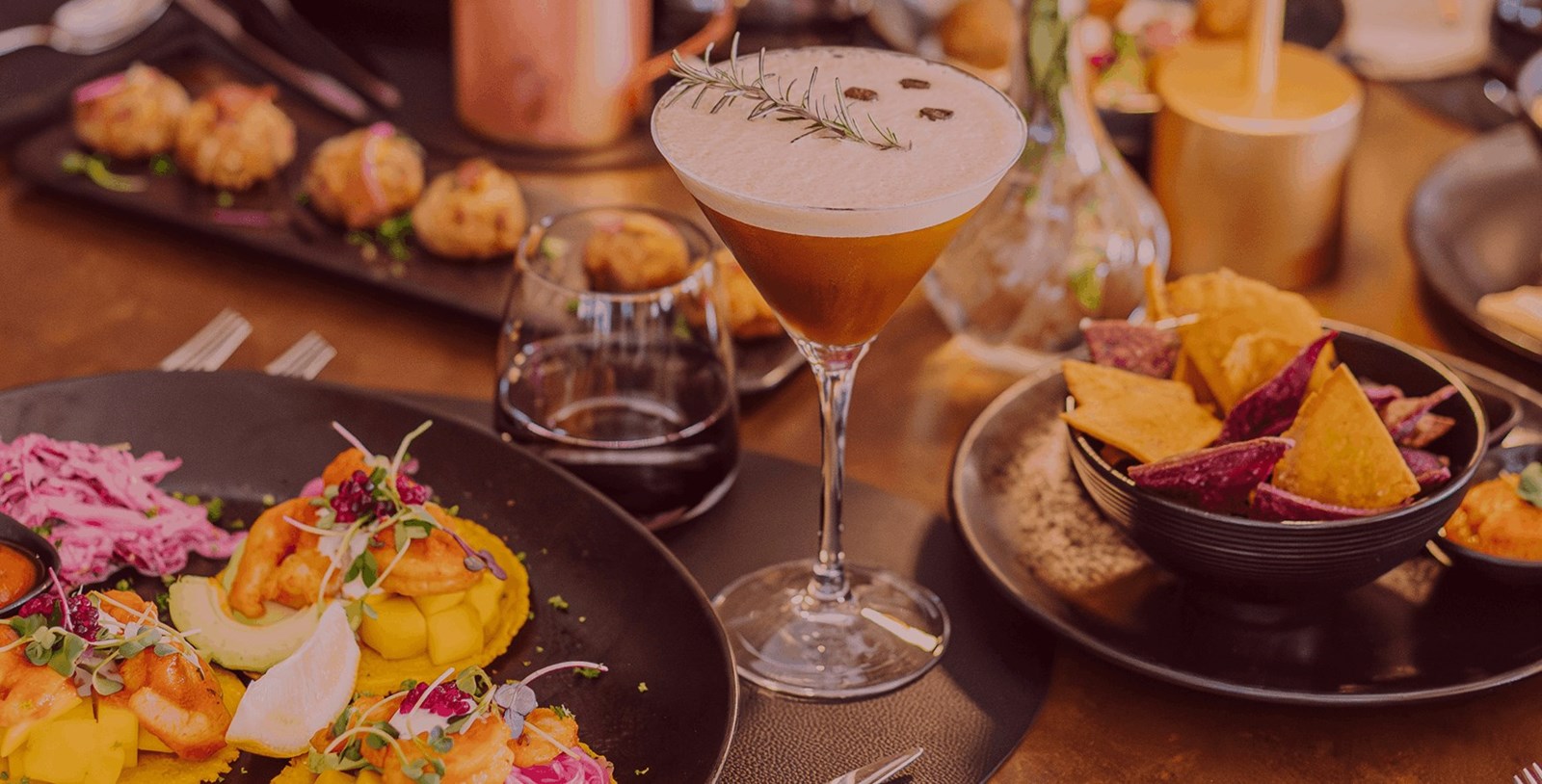 Tapas, cocktails et desserts servis au restaurant Mel'ting Pot