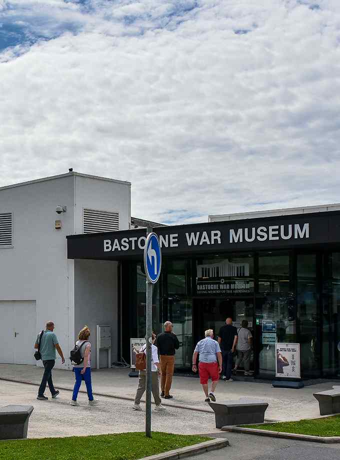 Entrée du Bastogne War Museum, à quelques minutes de Maison Melba