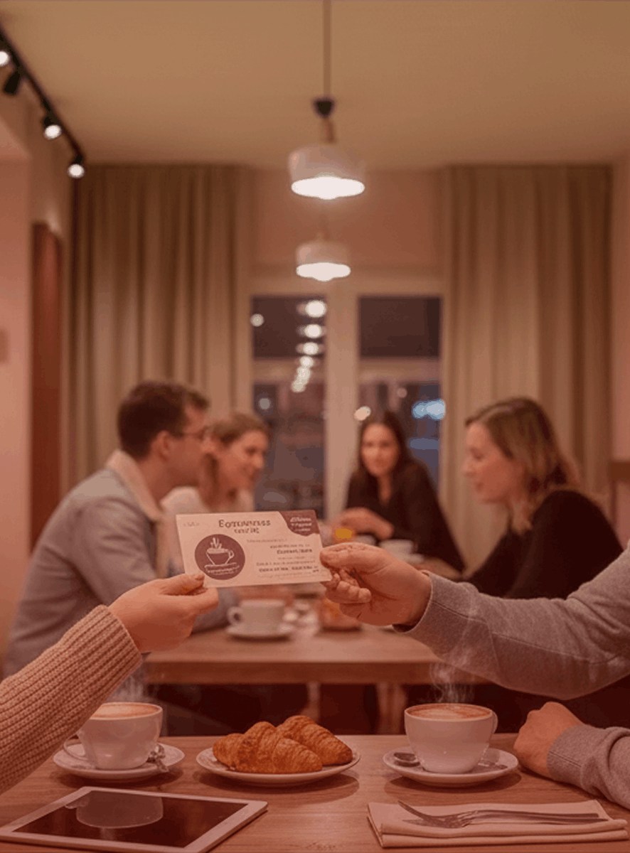 Amis fêtant un anniversaire autour d'un repas au restaurant Mel'ting Pot à Bastogne